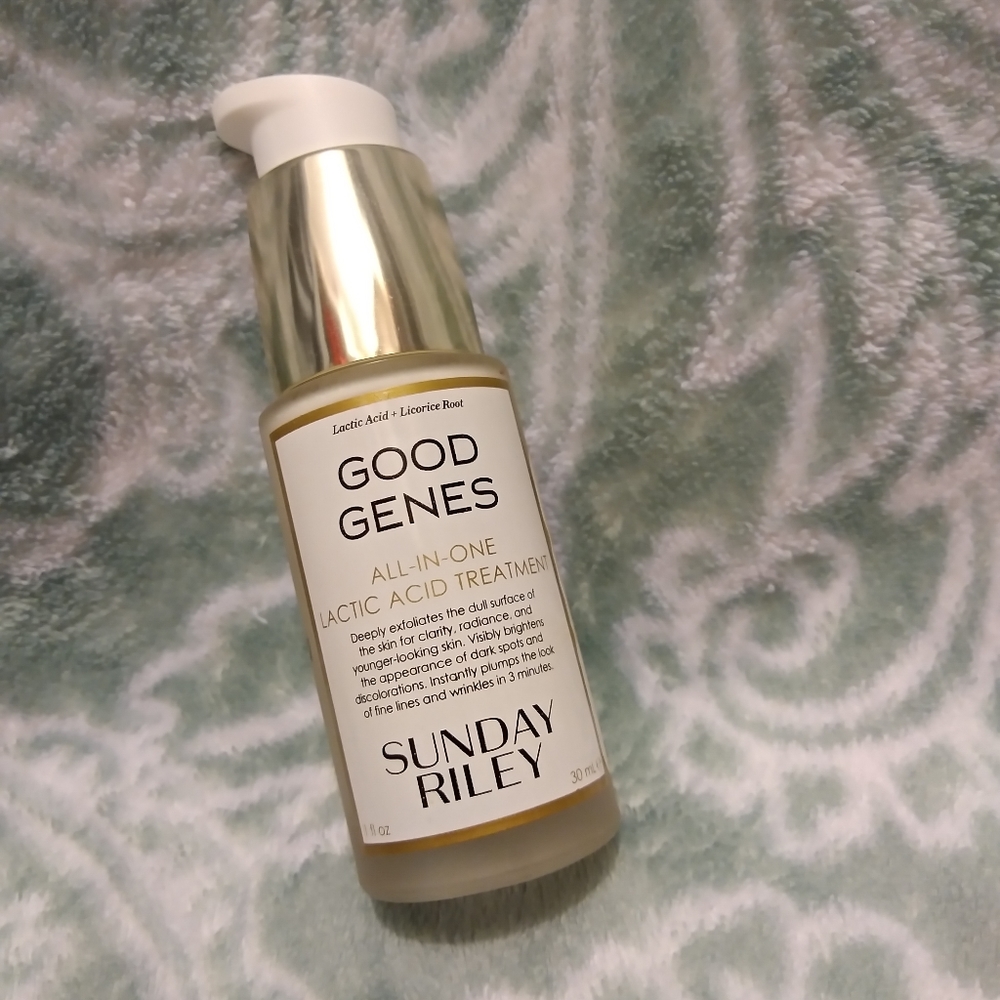 Good genes Sunday Riley lactic acid